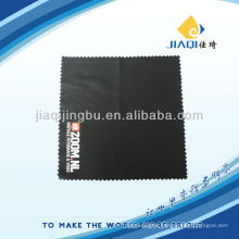 glasses cleaning cloth with one color LOGO and high colorfastness